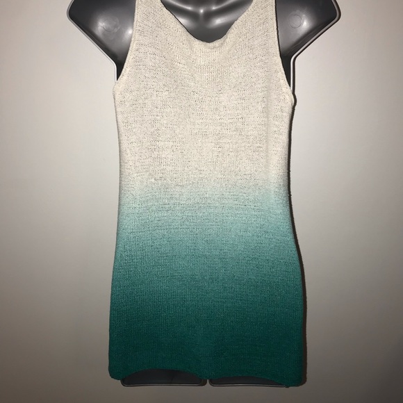 Ombré knitted tank top - Picture 2 of 4